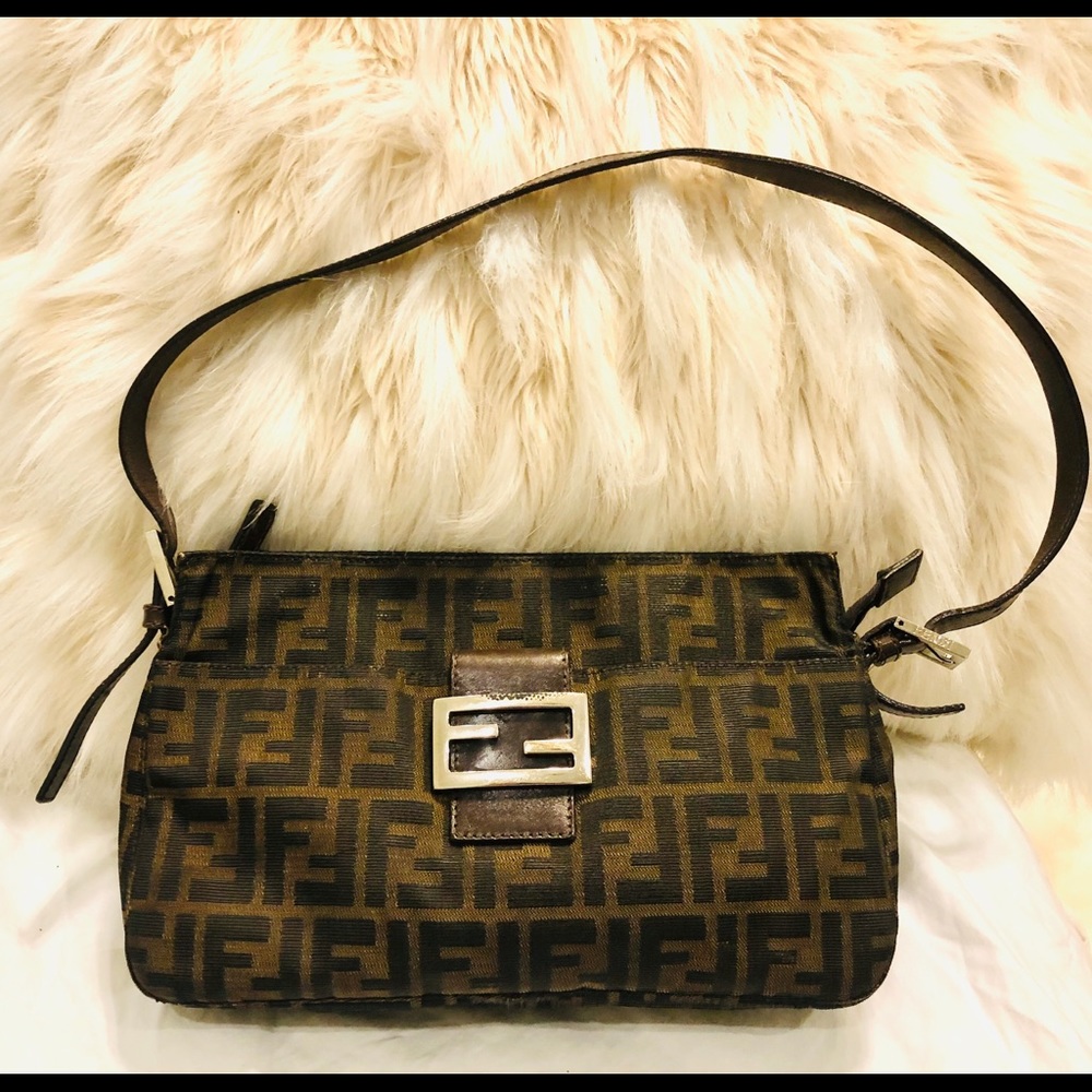 Fendi Zucca shoulder bag